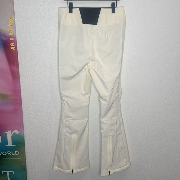 NWT Perfect Moment Aurora High Waist Flare Pants Snow White XL - Picture 7 of 15